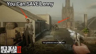 I SAVED Lenny But - RDR2