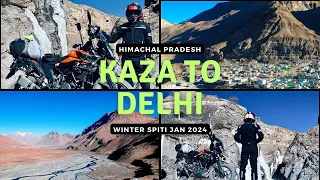 Conquering the Road Less Traveled: Solo travel from Kaza to Delhi through Spiti Valley