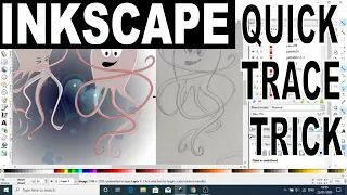 Inkscape - Speed sketching With the Bezier Curve Tool. Beginners guide