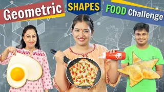 Geometric Shaped Food Challenge | CookWithNisha