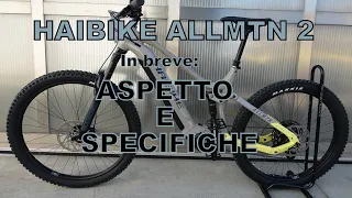 HAIBIKE ALLMTN 2 Ebike mtb Recensione Review