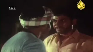 Thoogudeepa Srinivas Cheated Dr Rajkumar | Best Scene of Bidugade Kannada Movie