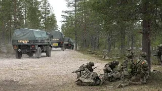 US soldiers train with Nato partner forces