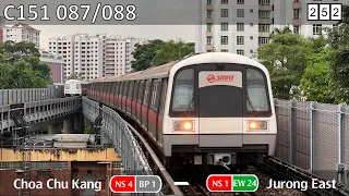 [SMRT] KHI C151 ~ 087/088 ~ NS4 Choa Chu Kang → NS1 Jurong East