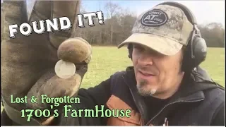 It Stood Right Here! - Metal Detecting Colonial Farm Fields Where a 1700's Home Once Sat