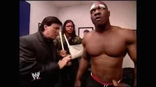 Eric Bischoff, Chris Benoit, Shawn Michaels and Shelton Benjamin backstage segment (Raw 12.4.2004)