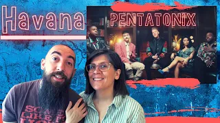 Pentatonix - Havana (REACTION) with my wife