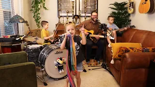 Colt Clark and the Quarantine Kids play "Rockin' All Over the World"