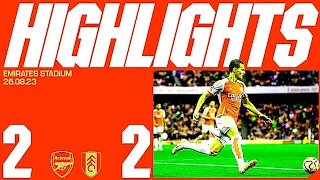 HIGHLIGHTS | Arsenal vs Fulham (2-2) | Saka, Nketiah ||Most skills football⚽⚽