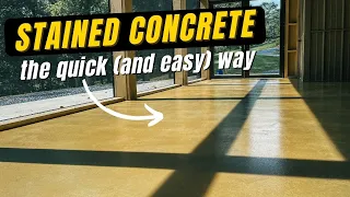 Dont Paint Concrete... Try this Instead