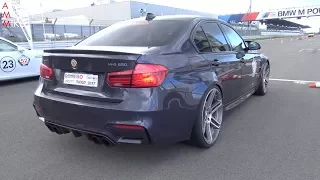 DRAG RACE: BMW M3 F80 30 Jahre Manhart MH3 550 vs Turbo S vs AMG GT vs G-Power X5M