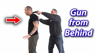 How to Defend against a Gun from Behind