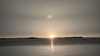 Artemis 1 launch as viewed from Nasa Causeway viewing area 7 miles away