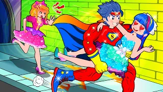 Poor Princess Fall In Love With Superman - Please, Don't Leave Me Alone!!! | Poor Princess Life