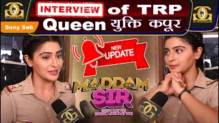 Maddam Sir : Interview of TRP Queen Yukti Kapoor | Sony Sab | Glitter And Glamour | Kareena Track |