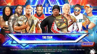 Team FINAL BOSS vs. Team CODY | 4v4 Tag Team Elimination Match | WWE 2K24