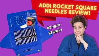 Did I Waste My Money? Addi Rocket Square Interchangeable Needle Review!