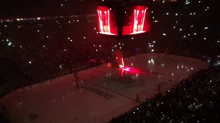 Vegas Golden Knights Opening Ceremonies of Game 1 of the Stanley Cup Playoffs