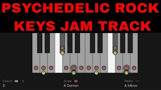 Epic Classic Psychedelic Rock Jam | KEYBOARD BACKING TRACK (A Minor)