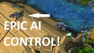 EPIC CONTROL - Starcraft 2 AI - Caninana vs VeTerran