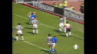 Juventus-Sampdoria 1-1 JUGOVIC, PLATT 15ª giornata Ritorno 23-05-1993