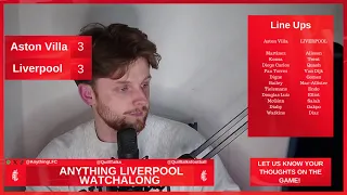 Aston Villa vs Liverpool live stream | Match Watch Along