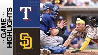 Rangers vs. Padres Game Highlights (7/30/23) | MLB Highlights