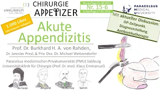 Akute Appendizitis CHIRURGIE APPetizer Nr. 15-6 NEUAUFLAGE