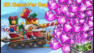 Battle Of Tank Steel : How I get 5K Gems Everyday!!! All Processes