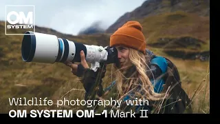 Wildlife photographer Brooke Bartleson and the new OM SYSTEM OM-1 Mark II