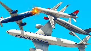 10 MOST Dangerous Emergency Landing and Plane Crash Compilation. Part 1