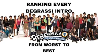 RANKING EVERY DEGRASSI INTRO FROM WORST TO BEST
