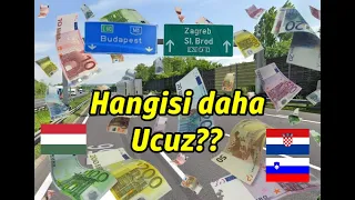 Sila Yolu 2023 | Hangi yol daha ucuz? Macaristan'mı, Slovenya-Hrvatistan'mı?