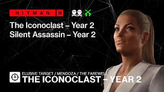 Hitman 3 | Elusive Target | The Iconoclast Year 2 — No loadout, Silent Assassin