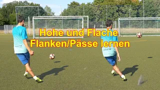 Hohe und Flache Flanken/Pässe Tutorial, Wie Hohe und Flache Flanken/Pässe machen, Toni Kroos