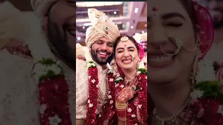 Nakul Mehta And Disha Real Wedding Pics || Wedding Album || Ram Priya Real Wedding #shorts #raya