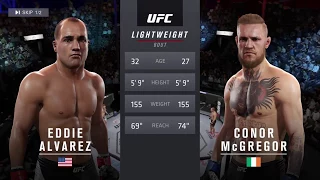 UFC 2 Conor McGregor Eddie Alvarez PS 4