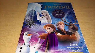 Panini 2020 COMPLETE Disney Frozen 2 Crystal sticker album review.