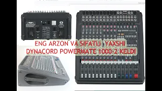 ENG ARZON VA SIFATLI  YAXSHI DYNACORD POWERMATE 1000-2 KELDI