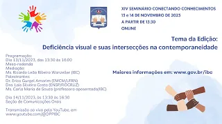 XIV Seminário Conectando Conhecimentos - Comunicações orais