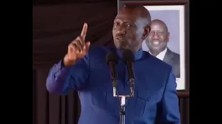 President Ruto responds to Uhuru speech in kisii-Etago.