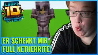 HUGO SCHENKT mir FULL NETHERRITE! | Craft Attack 10 #55