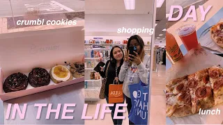 DAY IN THE LIFE (shopping,lunch,crumbl cookies) 🎀| daily with kyah