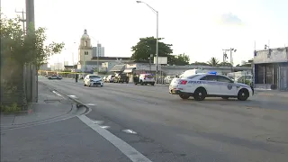Pedestrian hit by car in Miami