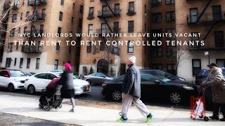 NYC Landlords Would Rather Leave Units Vacant Than Rent To Rent Controlled Tenants