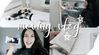 organising my bookshelves, my first proof & a million unboxings! | MOVING VLOG