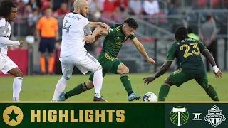 HIGHLIGHTS | Timbers' unbeaten streak ends in loss at Toronto FC