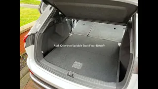Audi Q4 e-tron Variable Boot Floor retrofit - MY22