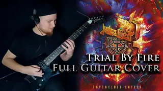 TRIAL BY FIRE - JUDAS PRIEST - GUITAR COVER - BY HUGO J. MEZA #invincibleshield @judaspriest