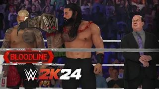 WWE 2K24 - The Bloodline Full Official Entrance